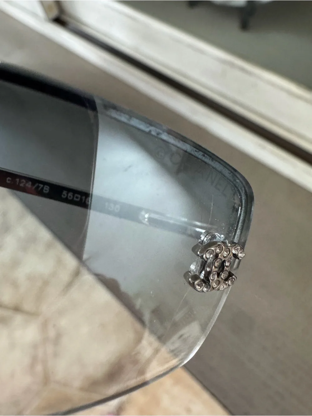 CHANEL vintage rimless